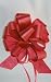 10 Pull String Bows - Gift Wrap Packaging - 5" 20 Loops - 1 1/4" - Red