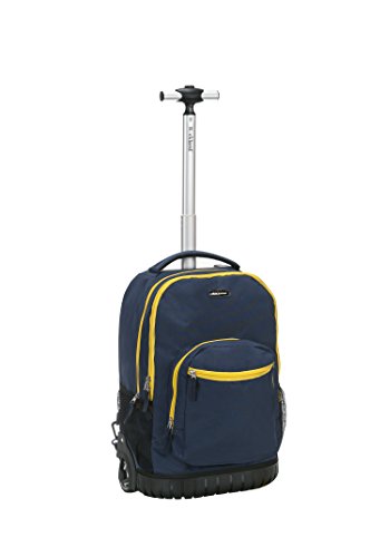 Rockland 19" Rolling Backpack, Navy