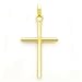 14k Yellow Gold Cross Pendant