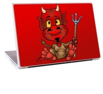Hewlett Packard NC6400 Laptop - Cartoon Little Devil Design