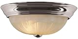 AL Melon Flushmount in Empire Silver Size:11 inches (as shown) - AL182ES
