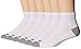 PEDS Men's 6 Pack Cushion Quarter Socks with Coolmax