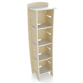 Bookcase - White  Maple (59x18) by Legare Furniture