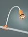 LED Klemmleuchte grau/orange 54325-53-15