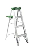 Louisville AS4003 Aluminum Stepladder 3-Foot, Duty Rating 225-Pounds
