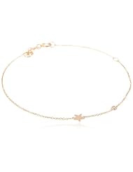 Shy by Sydney Evan Star Bracelet with Diamond Bezel, 6.25"+Extender 0.50"