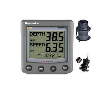 Raymarine ST60 Plus Tridata System w/Speed & Retractable Depth Transducer