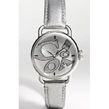 COACH Watches:Authentic Coach Hampton Silver Grey Metallic Glitz Ladies Watch Rare Unique