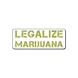 Legalize Marijuana - Car, Truck, Notebook, Vinyl Decal Sticker #S362
