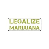 Legalize Marijuana - Car, Truck, Notebook, Vinyl Decal Sticker #S362