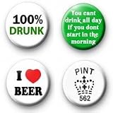 Set of 4 - DRINKING - 1.25