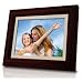 Coby DP848-128 8.4-Inch Wooden Digital Photo Frame with MP3 Player (Mahogany)