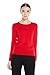 MIUK Women's 100% Cashmere Sweater Basic Slim Round Neck Long Sleeve Pullovers