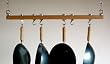 Track Rack Ceiling Pot Rack in Natural - Taylor & Ng