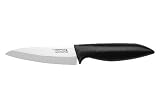 ViCera JVC-130WBK 5-Inch/13 Centimeter Ceramic Utility Knife, Black/White