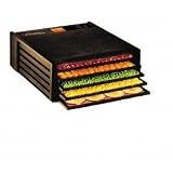 Excalibur 3500 Deluxe Series 5 Tray Food Dehydrator - Black by Excalibur 3500 Deluxe Series 5 Tray Food Dehydrator - Black