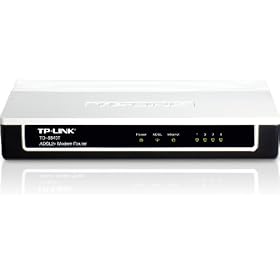 TP-Link TD-8840T 4 Ethernet Ports ADSL2+ Router with Bridge and NAT Router