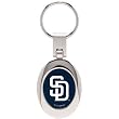San Diego Padres Domed Metal Keychain