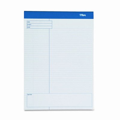 Docket Gold Planning Pad - Wide Rule, 8-1/2x11-3/4, WE, 4 40-Sheet Pads/pk(sold in packs of 3)