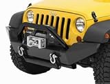 Bestop 42915-01 HighRock Black Tubular Grill Guard