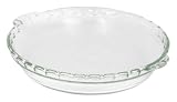 Corningware-Pyrex 6001009 CLR 9.5 INCH Pie Plate 229 Pack Of 6
