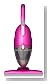 CCP ハンディ&スティッククリーナー メタリックピンク CT-448-MP