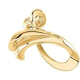 14K White Gold Chain Slide