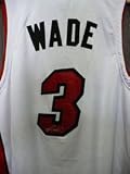 Signed Wade, Dwyane authentic Heat jersey