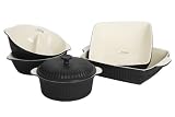 Review Ethos  / Ethos Linda Barker Black and Cream 5pc Oven to Table Set