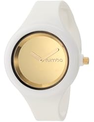 RumbaTime Womens 11996 Jane Snow Patrol Gold Modern Stylish Analog Watch