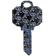 Colorado Rockies Schlage SC1 House Key
