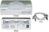 USB - 2 Port KVM Switch with Cables