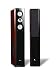 Pure Acoustics Dream-77 8-Inch Floor-standing Loudspeaker (High-Gloss Black, Pair)