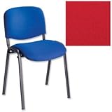 Trexus Stacking Chair with Seat W480xD450xH460mm Omega Plus Wine