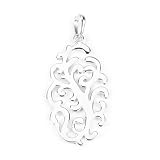 Barse Sterling Silver Abstract Pendant