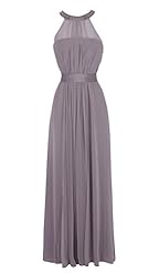 Sexy  Halter Chiffon Evening Dress/Bridesmaid Dress/Prom Dress/Party Dress  With Ruffles