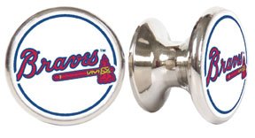 Atlanta Braves MLB Stainless Steel Cabinet Knob / Drawer Pull