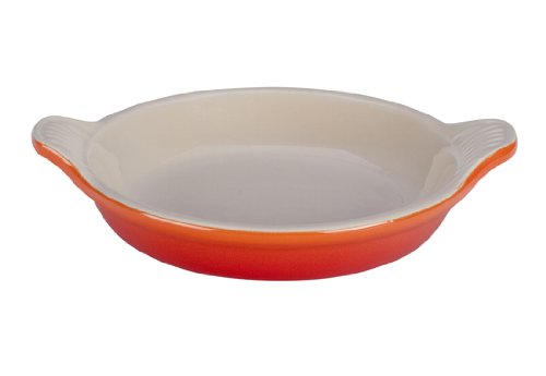 Le Creuset Stoneware 6-Ounce Crème Brulee Dish, Flame