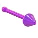 Grade 23 Titanium Purple SPIKE Nose Bone