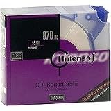 Intenso CD-R Rohlinge 870 MB, multispeed, KickOut Cases, 10 er Pack