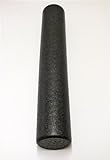 Black 6" x 36" Ultra-high density Molded Foam Exercise Roller