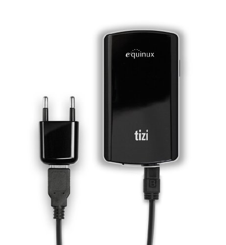 equinux tizi Mobiles TV f&uuml;r Apple iPad/iPhone/iPod touch inkl. tizi power USB Netzteil Black Edition
