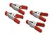 Tools & Hardware : 4-pc. 2' Heavy Duty Mini Spring Clamps