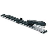 5 Star Stapler Long Arm Full Strip 320mm Reach Capacity 25 Sheets Black - Ref 918656by 5 Star