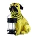 pug41  - Pug Dog With Lantern Solar Light