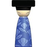 Queen Chin Salt Pepper Color: Blue