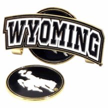 Wyoming Cowboys Slider Clip With Golf Ball Marker Of 3)