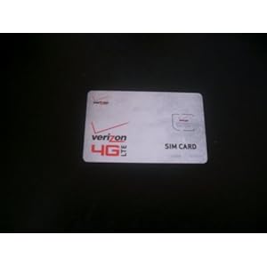 Verizon Wireless 4g Lte Micro Sim Card 3ff - Brand New And Unused