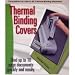 Electronics : QuikFinish PM9013 Clear Front/White Spine and Back Thermal Binding Covers with 1/16' Spine, Quantity 25