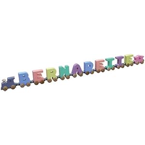 10 Letter Pastel NameTrain by 